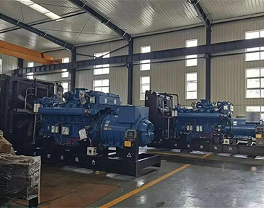 德科1200KW/400V陆用发电机应用于政府某项目